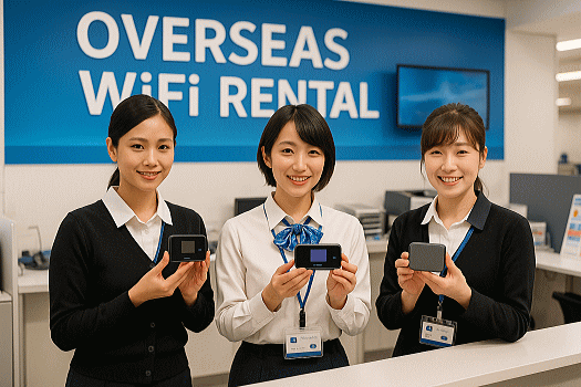 空港カウンター