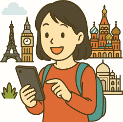 ヨーロッパ周遊 WiFi 使用